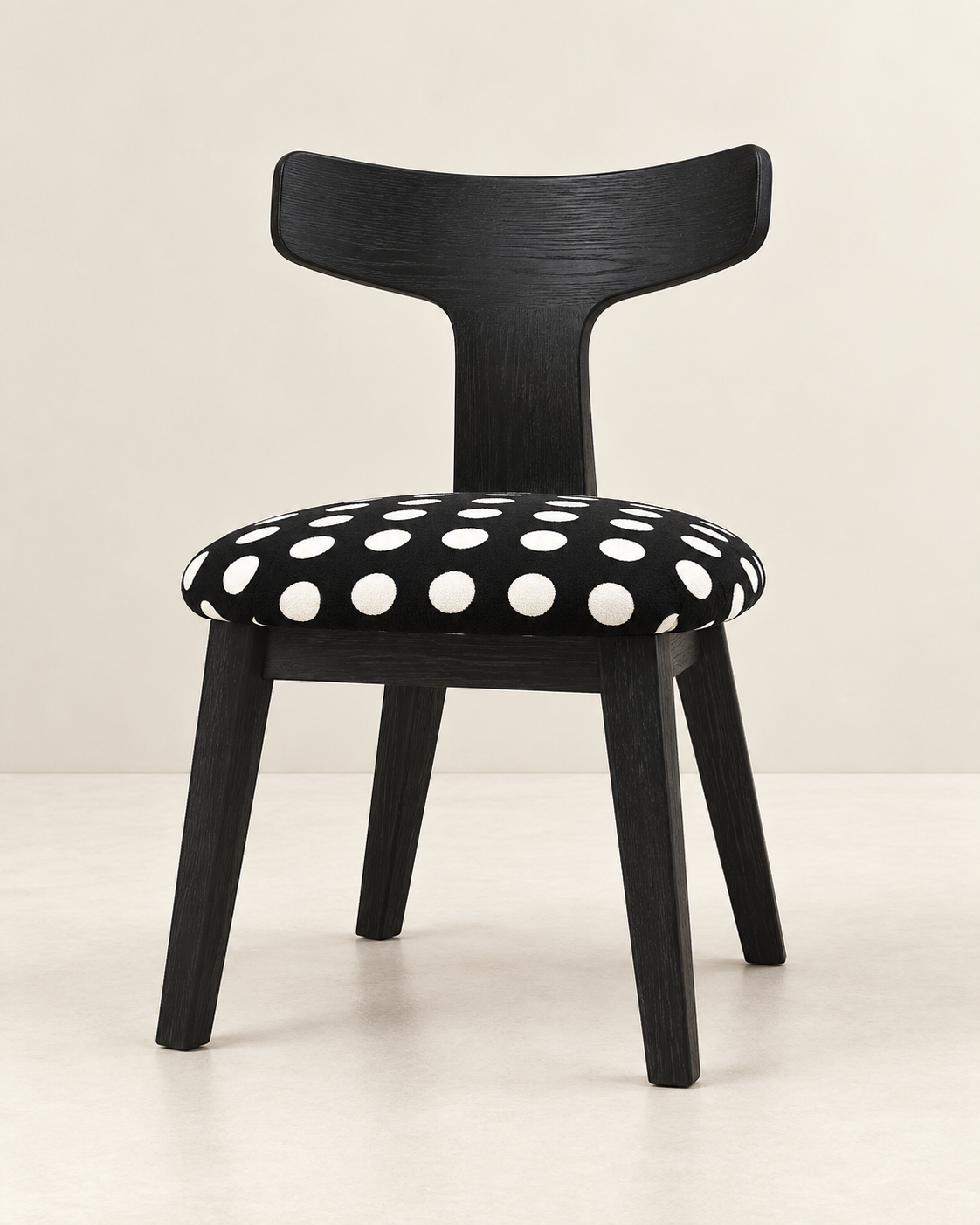 Grid Pattern Dining Chair