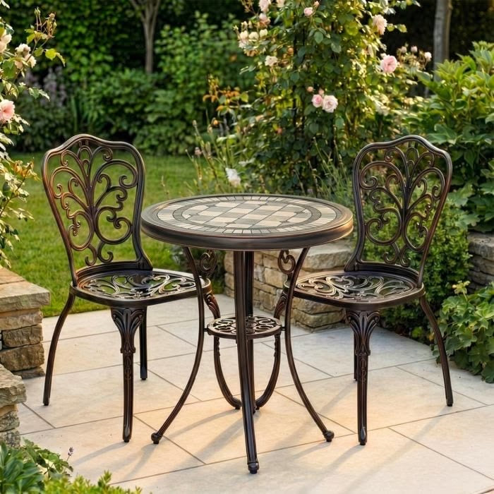 Mosaic Bistro Table – Star