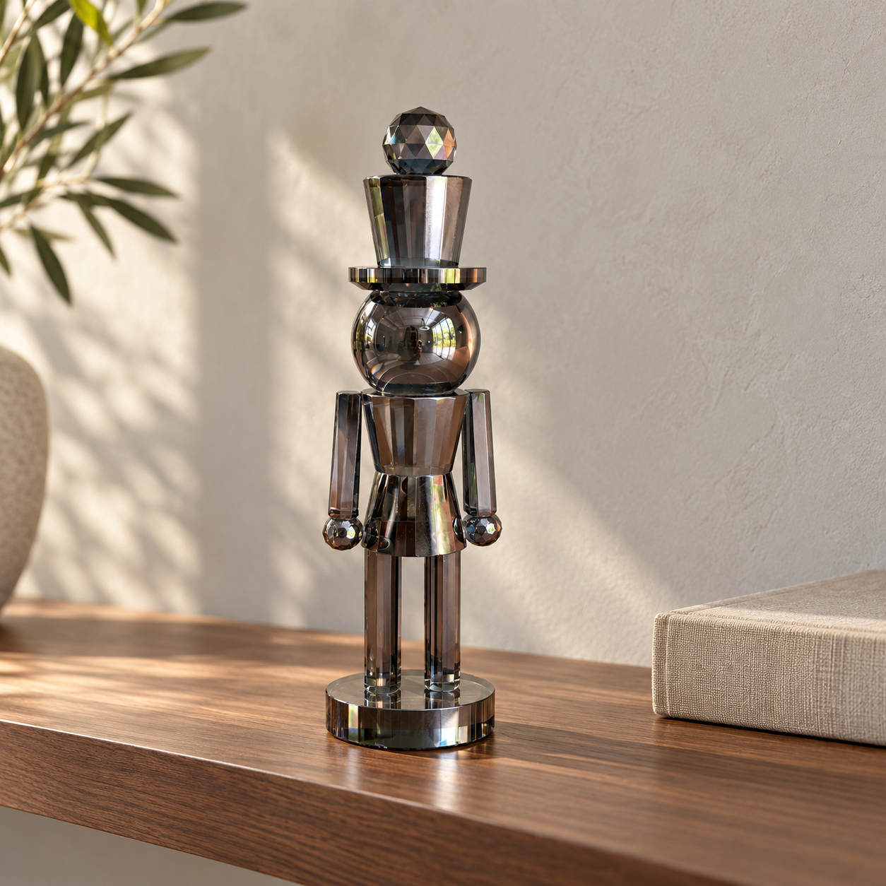 Nutcracker Crystal Sculpture