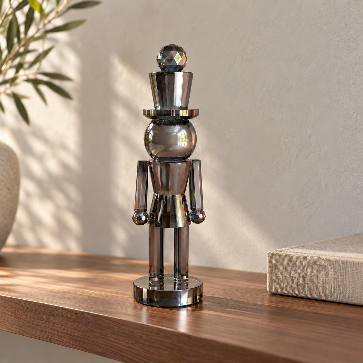 Nutcracker Crystal Sculpture
