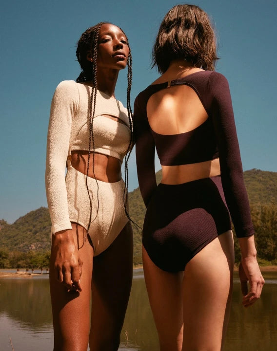 Burgundy Sider Swimsuit