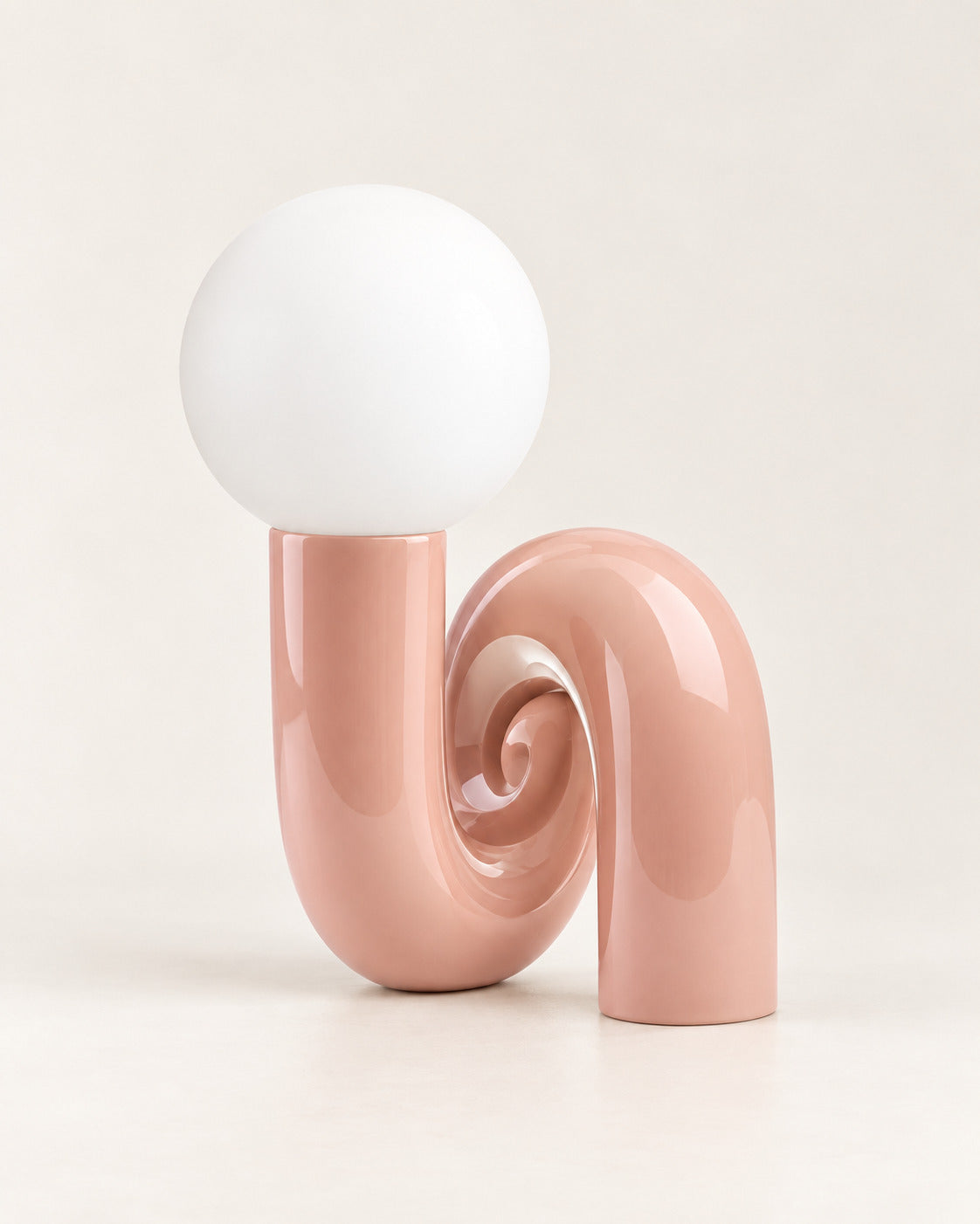 Arch Base Table Lamp – Blush