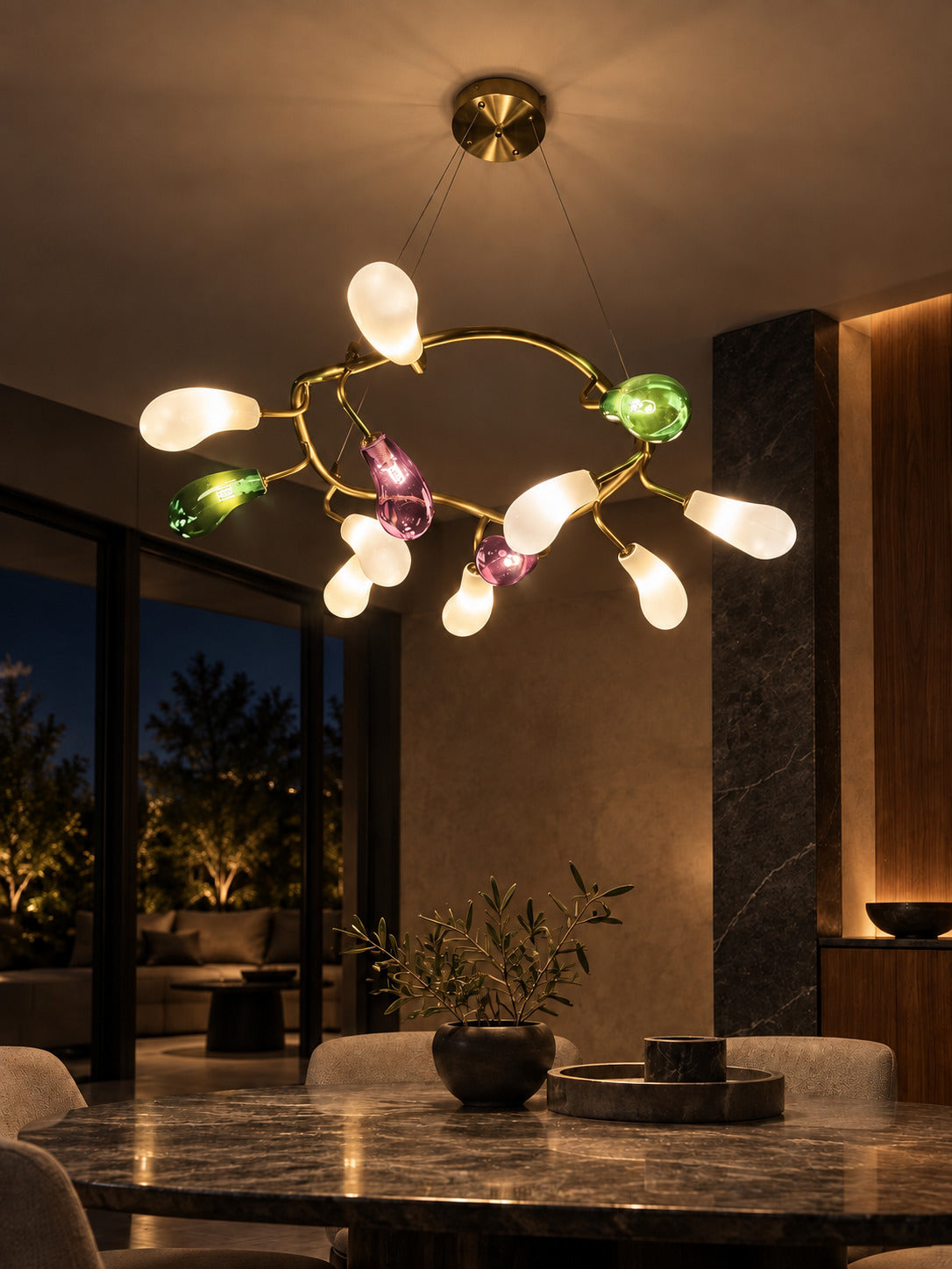 Blossom Branch Chandelier