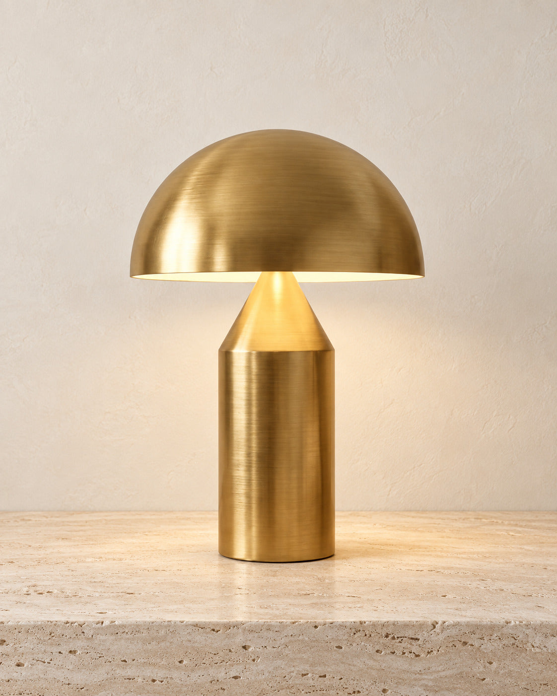 Brass Dome Table Lamp